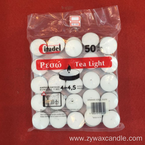 Superior candle making Decorative 8 Hour Tealight Candles